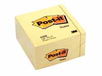 Post-it Note Cube 636B, 76 x 76mm, 450 yellow