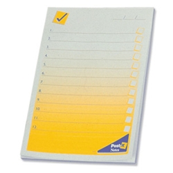 Post-it Note To Do List Ref 7691