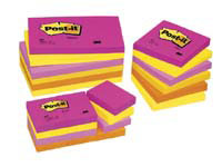 Post-it Notes 654NP, 76x76mm, warm neon pink,