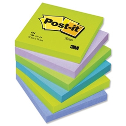 Post-it Post it Colour Notes Pad Cool Neon Rainbow