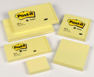 Post-it Recycled Notes Pad of 100 Sheets 38x51mm