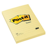 Post-it Ruled Notes