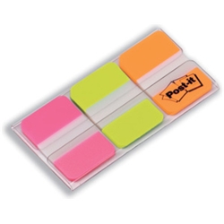 Post-it Strong Index - Pink, Green and Orange -