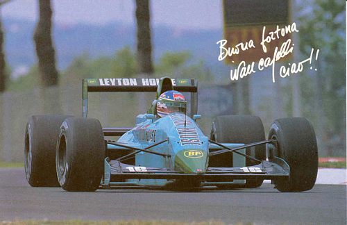 Capelli Leyton House Promo Postcard