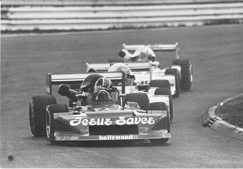 Jesus Saves Racing Team Promo Postcard and Info