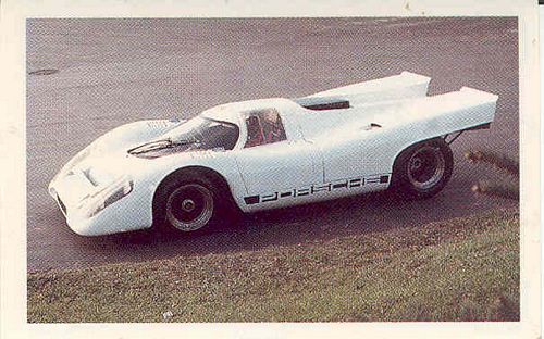 Porshe 917 White Collection Card (7cm x 5cm)