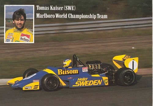 T. Kaiser F3000 #1 Sticker