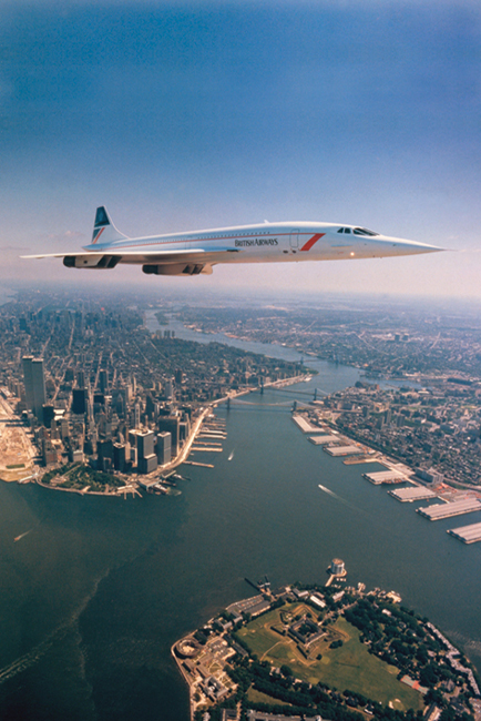 Posters Concorde Over Manhattan Poster Maxi PP30769