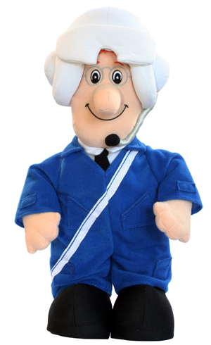 - Pilot Pat 12inch Talking Plush Toy