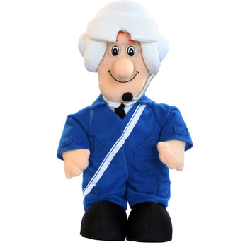 12` Pilot Pat Soft Toy