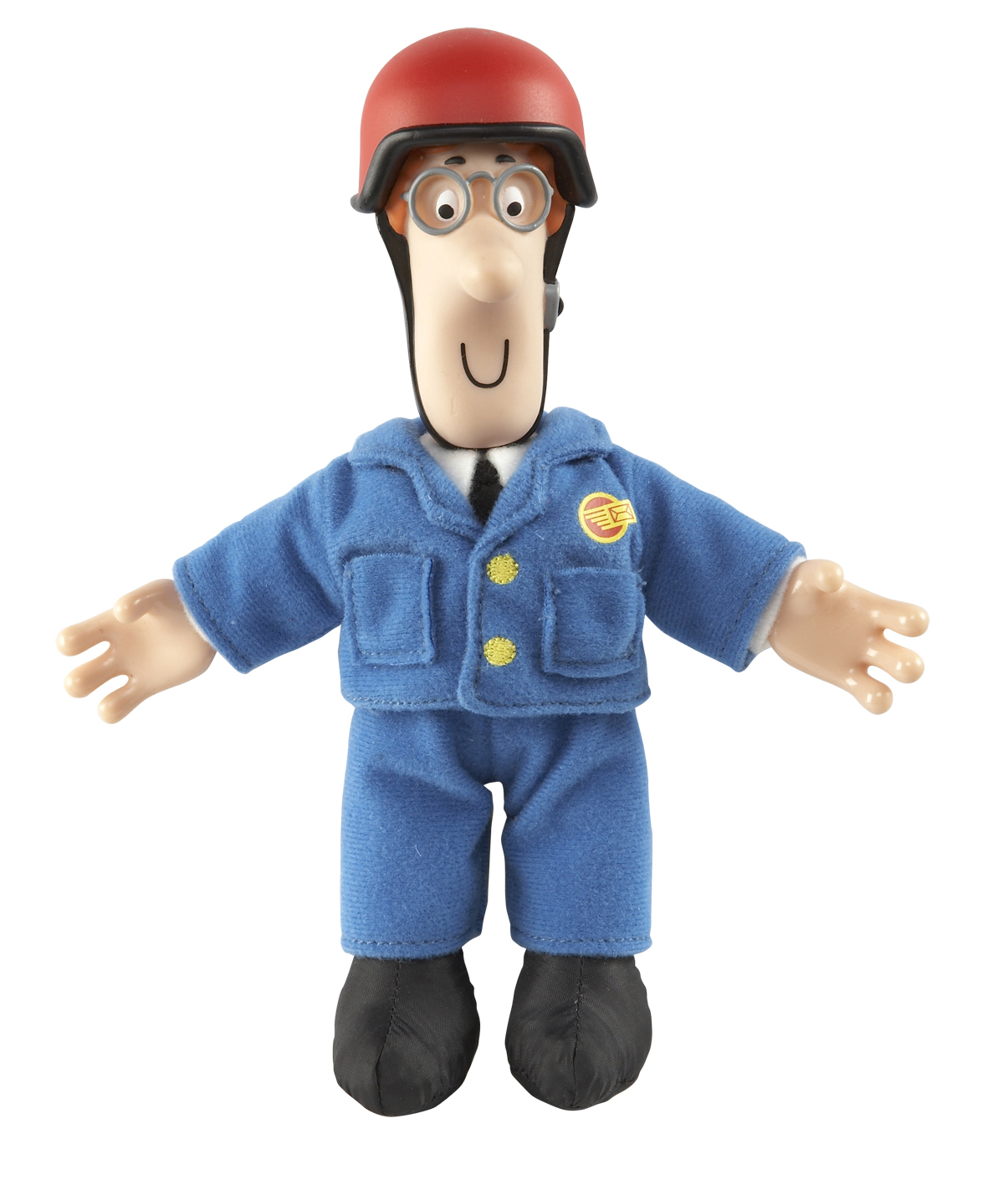 postman pat 8 Plush Collectables - Pat W/helmet