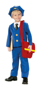 postman pat Costume, age 3 - 5 years