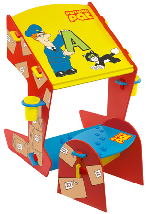 Postman Pat Car. Postman Pat Easel Desk and