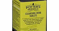 Potters Winged Lion Cleansing Herb Tablets -