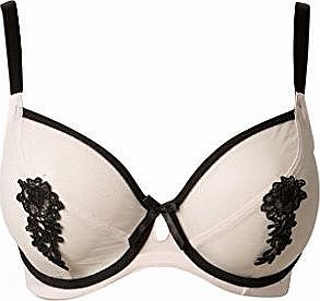 Pour Moi Opulence Underwired Bra 11502 White or Mink 