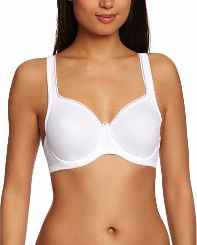 Pour Moi Cotton Mix Full Cup Womens Bra White 42D