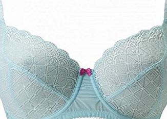 Pour Moi? Pour Moi Geometric Spearmint Underwired Bra 36G