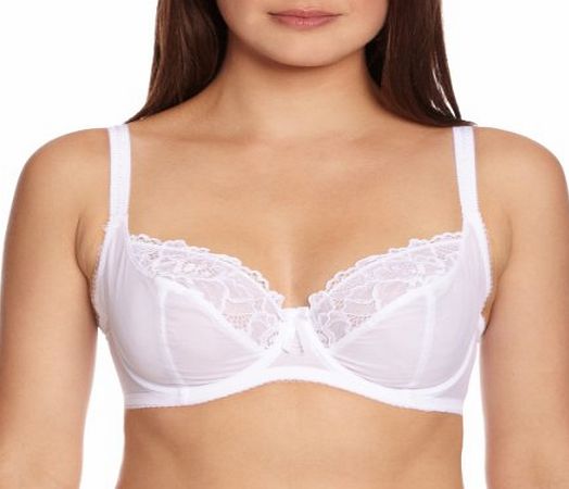 Pour Moi? Serenity UnderWired Full Cup Womens Bra White 40G