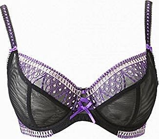 Spellbound Full Cup Black/Purple 40DD