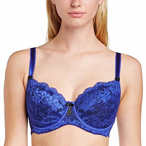 Womens Amour Full Cup Everyday Bra, Blue (Royal), 36FF