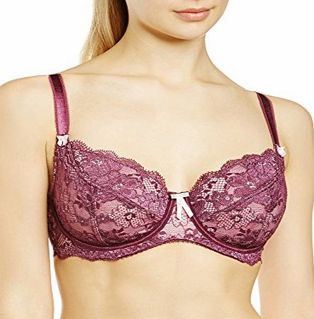 Pour Moi? Womens Amour Full Cup Everyday Bra, Purple (Soft Plum), 38FF