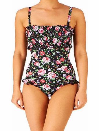 Pour Moi Womens Pour Moi Gypsy Bandeau Swimsuit - Black