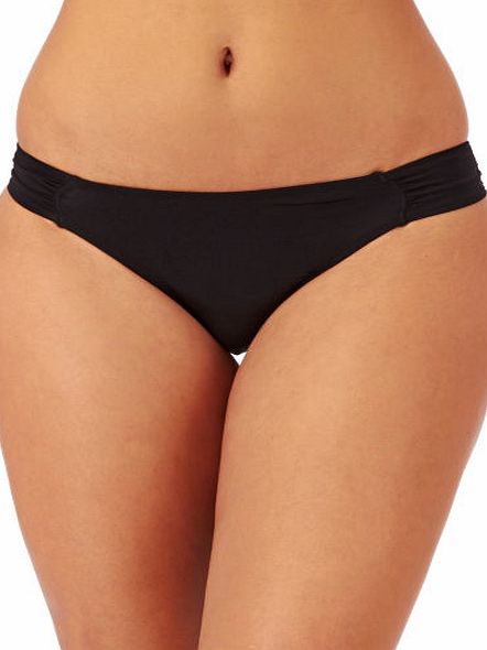 Pour Moi Womens Pour Moi Shimmer Bikini Bottom - Black