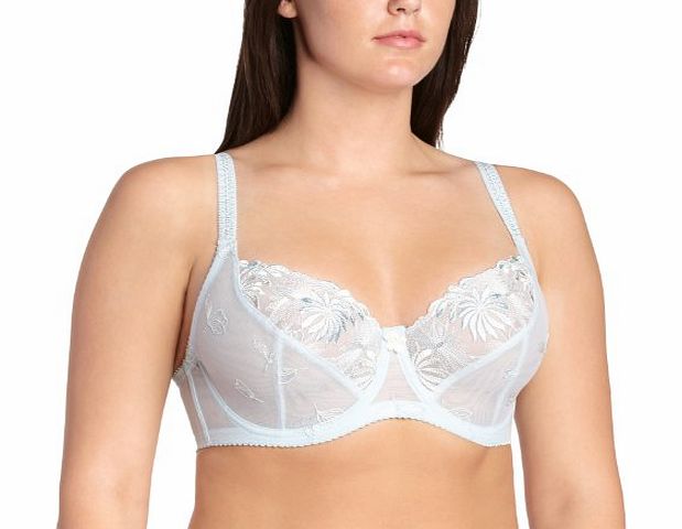 Womens St Tropez Full Cup Everyday Bra, Pale Blue, 42C