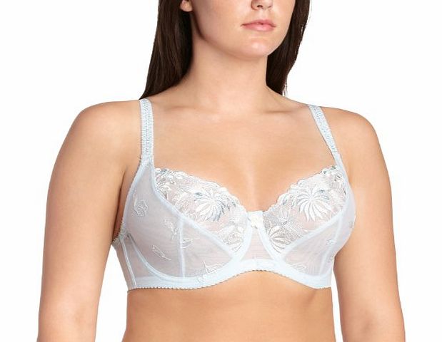 Pour Moi Womens St Tropez Full Cup Everyday Bra, Pale Blue, 42C