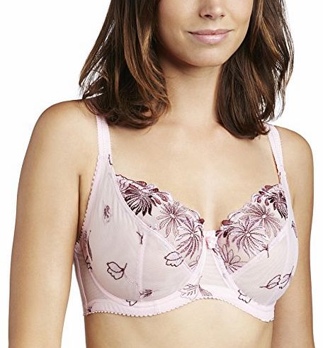 Womens St Tropez Full Cup Everyday Bra, Pink (Rose Pink), 32GG