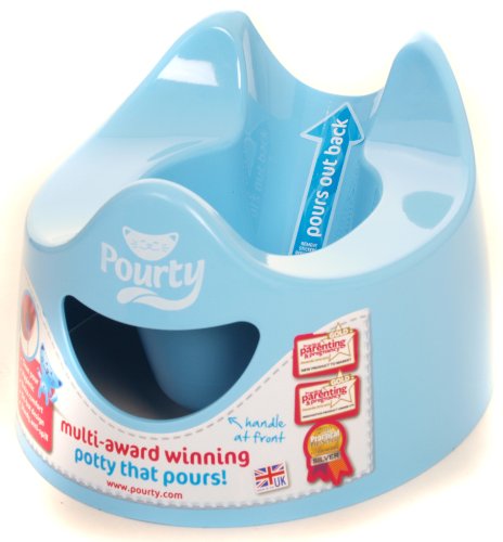 Pourty Easy-to-Pour Potty (Blue)