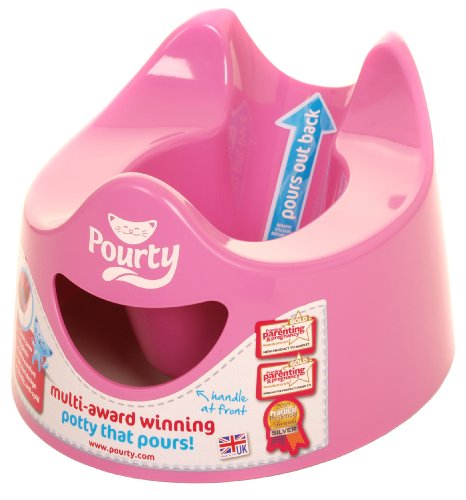 Pourty Easy-to-Pour Potty (Pink)