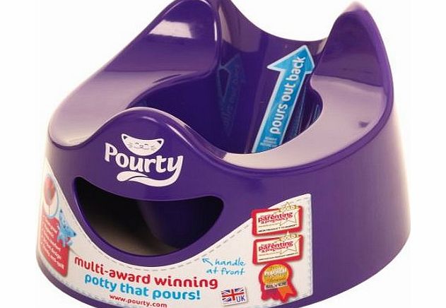Pourty Easy-to-Pour Potty (Purple)