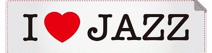 I Love Jazz Funny Car Sticker Car Styling Graphic Accessories Decal New Decor