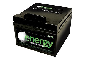 PowaKaddy Energy Golf AGM 36 Holes Battery 36AH