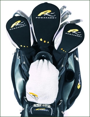 Powakaddy Headcover and Towel Set