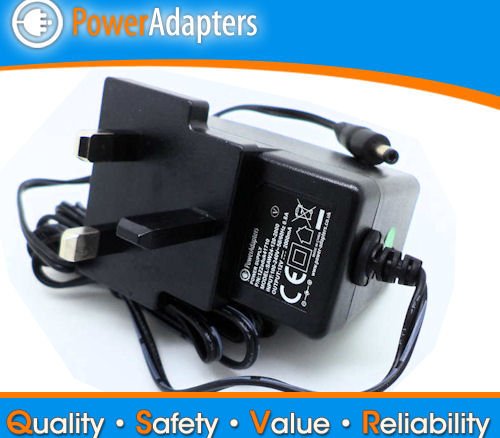 Power-adapters.co.uk 12v Mains 2a ac/dc UK replacement power plug for Roku 3 Streaming player