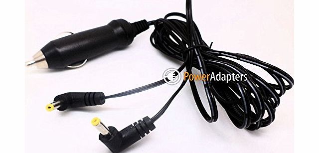 Power Adapters UK Nextbase SDV49 SDV49AC 12v Philips Twin Double Dual Screen DVD Player in car charger adapter