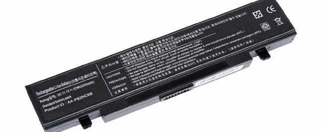Power Battery 11.1V 5200mAh Replacement Battery for SAMSUNG R60 plus R45 R40 R60  LAPTOP NP-R60 AA-PB2NC6B AA-PB2NC6B/E