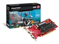 ATi X550 256MB Hypermemory Silent VGA DVI TV Out