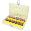 Power Devil 15-Piece Router Bit Set With Wooden