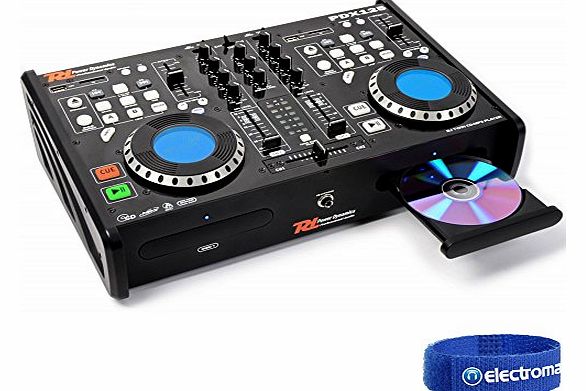 PDX125 Dual CD SD USB MP3 Player Mobile Portable DJ Disco Mixer