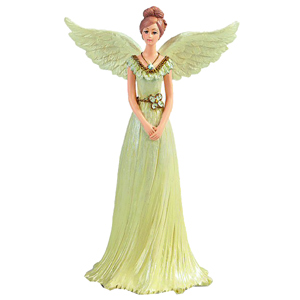 power of Believing December Angel Figurine