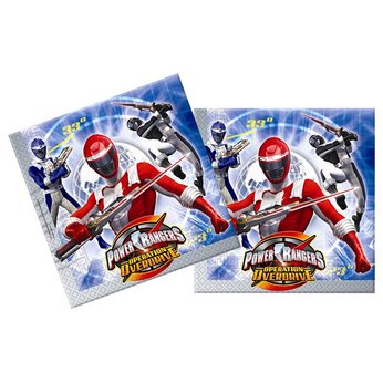Power Rangers 20 Napkins