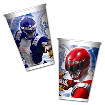 Power Rangers 8 Cups