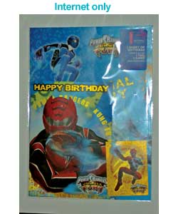 Power Rangers Birthday Pack