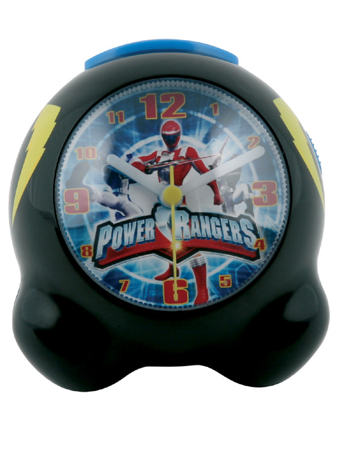 Power Rangers Clock Bedside Alarm