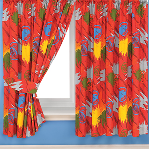 Power Rangers Curtains - Jungle Fury (72 inch