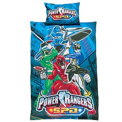 Power Rangers Duvet Cover and Curtains