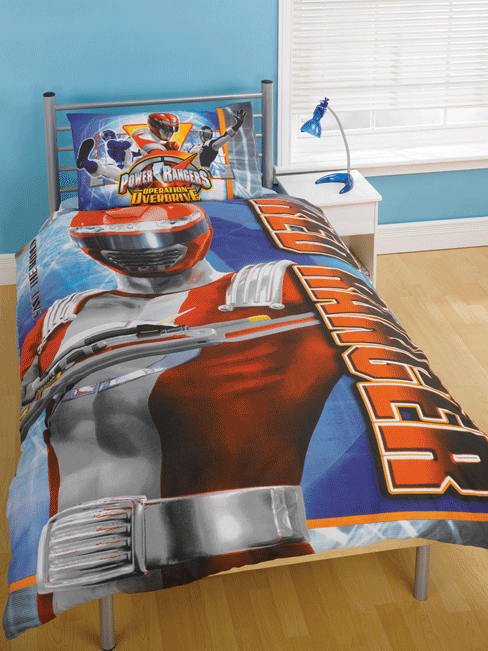 Power Rangers Duvet Cover and Pillowcase